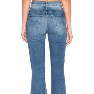 MOTHER Hustler Ankle Fray Jean